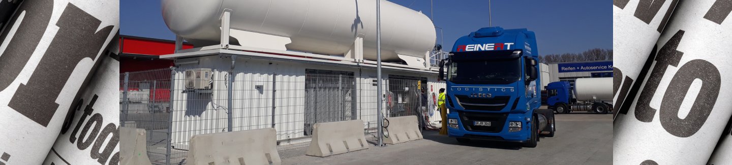 Pressemitteilung zur Eröffnung der LNG Tankstelle in Potsdam 